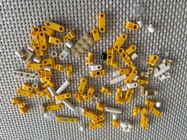 Lego Technik gelb beige Verbinder Verbindungen weiss LotP