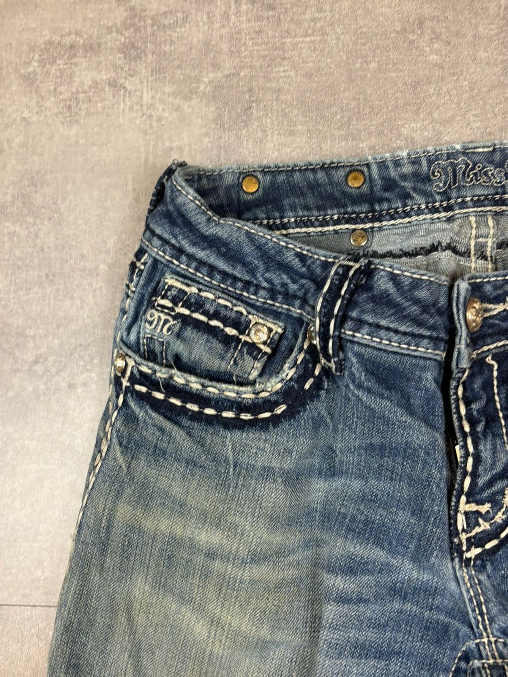 Jeans: Miss Me Bootcut Jeans - Grösse M/28 – Gebraucht aus Werdenberg von hase.vintage 4