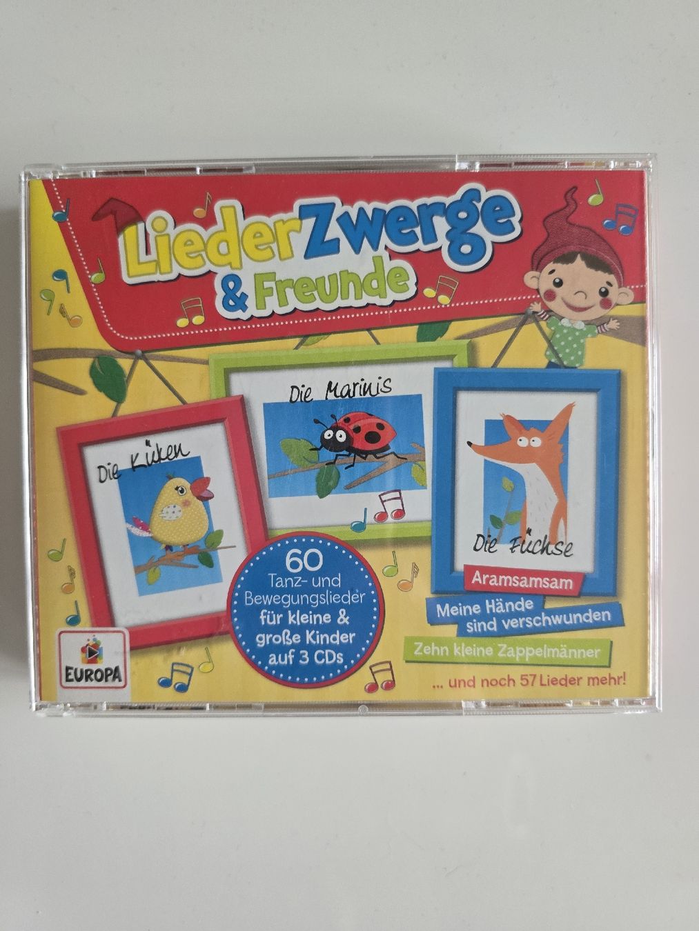 CD: CD LiederZwerge & Freunde, 60 Kinderlieder – Usato da Unterentfelden venduto da Panda-87