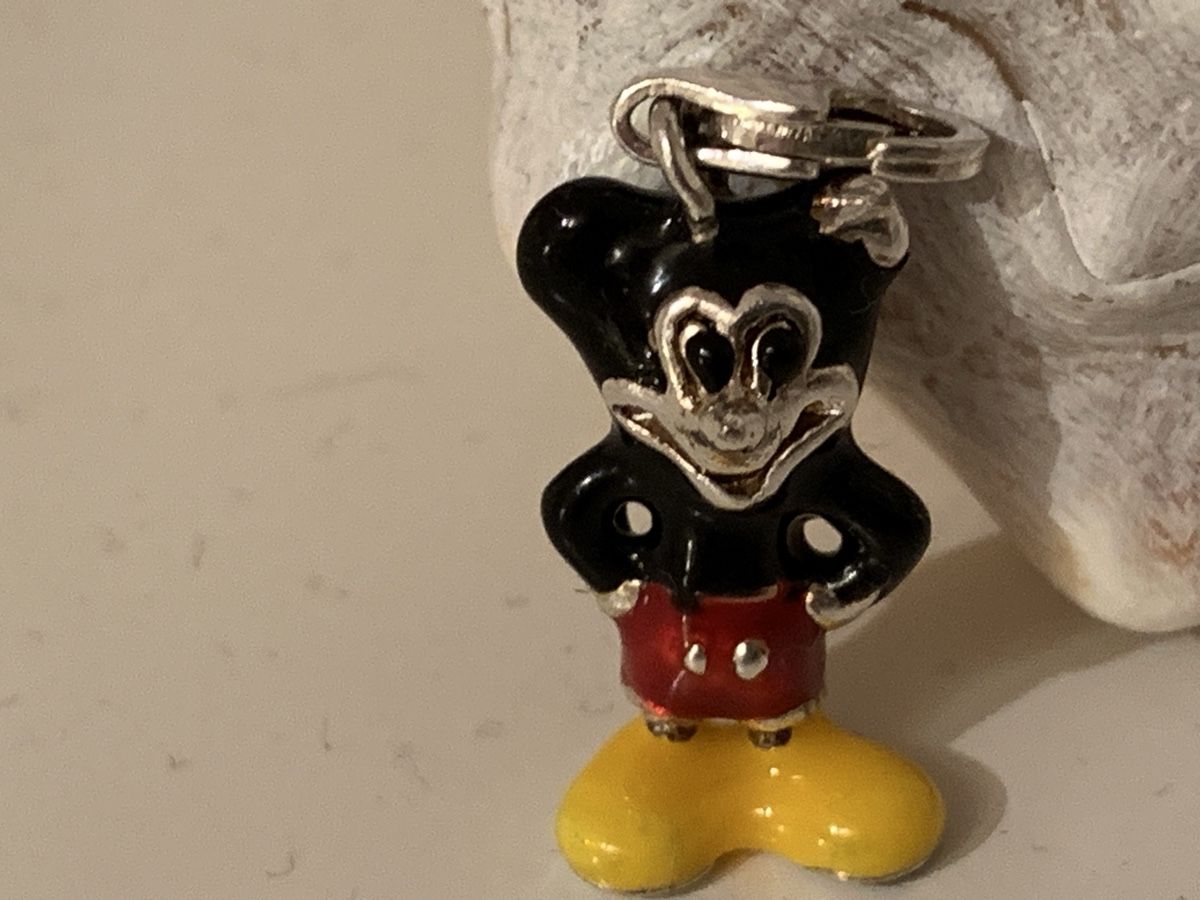 Ciondoli: Mickey Mouse Anhänger Charm 925 Silber – Usato da Nunningen venduto da mochflo