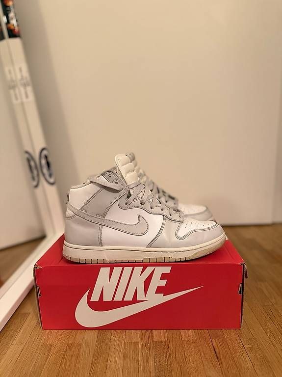 Nike Scarpe da uomo: Nike Dunk High Retro White Vast Grey – Usato da Bussigny venduto da jam_kd2f 1