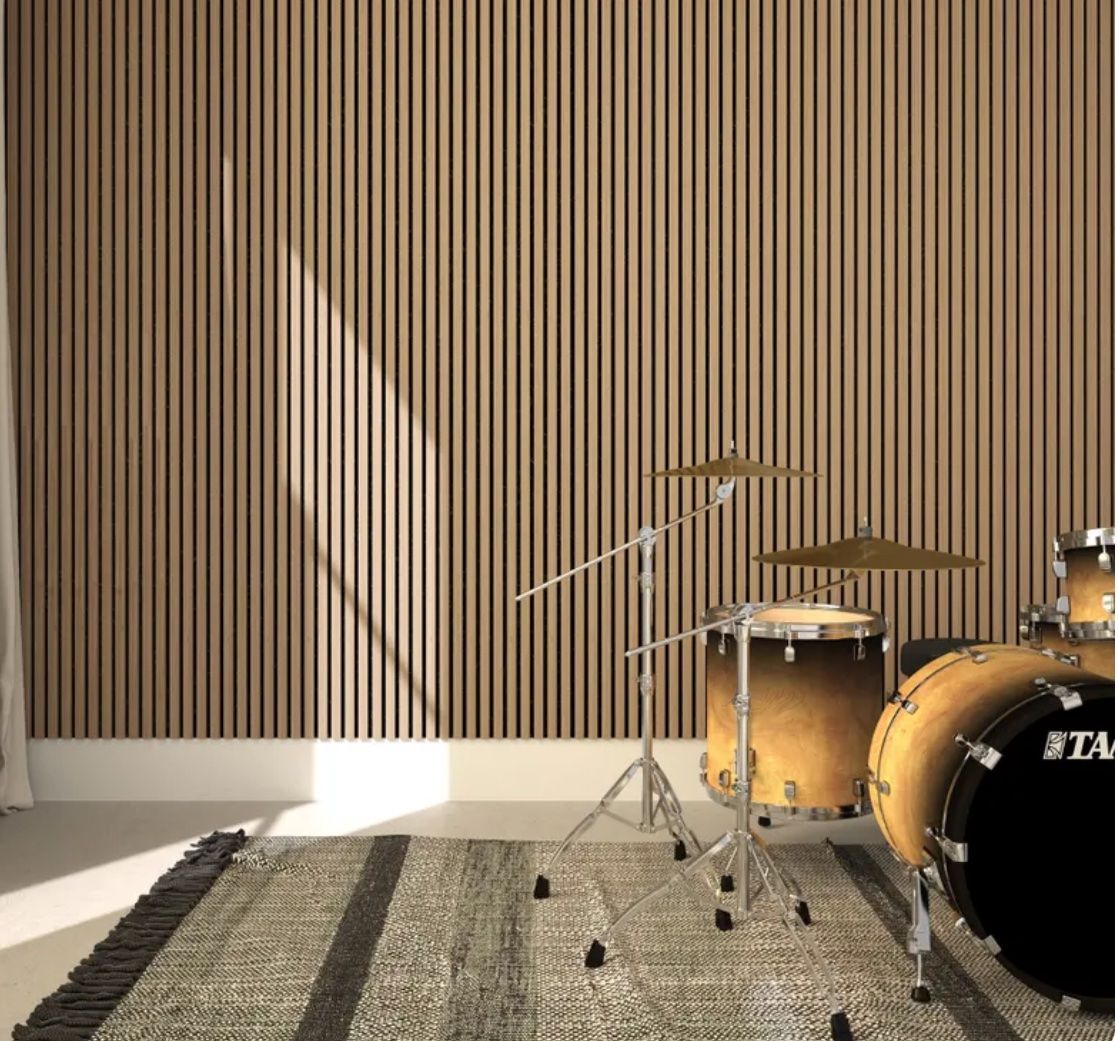 Altri accessori: neue 2er Set Akustikpaneele Sonic Wall Eiche hell – Nuovo e nell'imballaggio originale da Necker venduto da liq24 4
