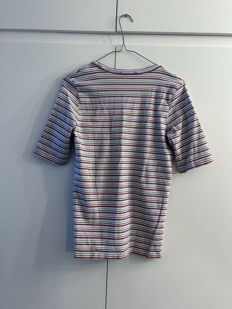 Esprit T-shirt: Striped Esprit T-Shirt Size M/L – Usato da Marly venduto da redinaber 2