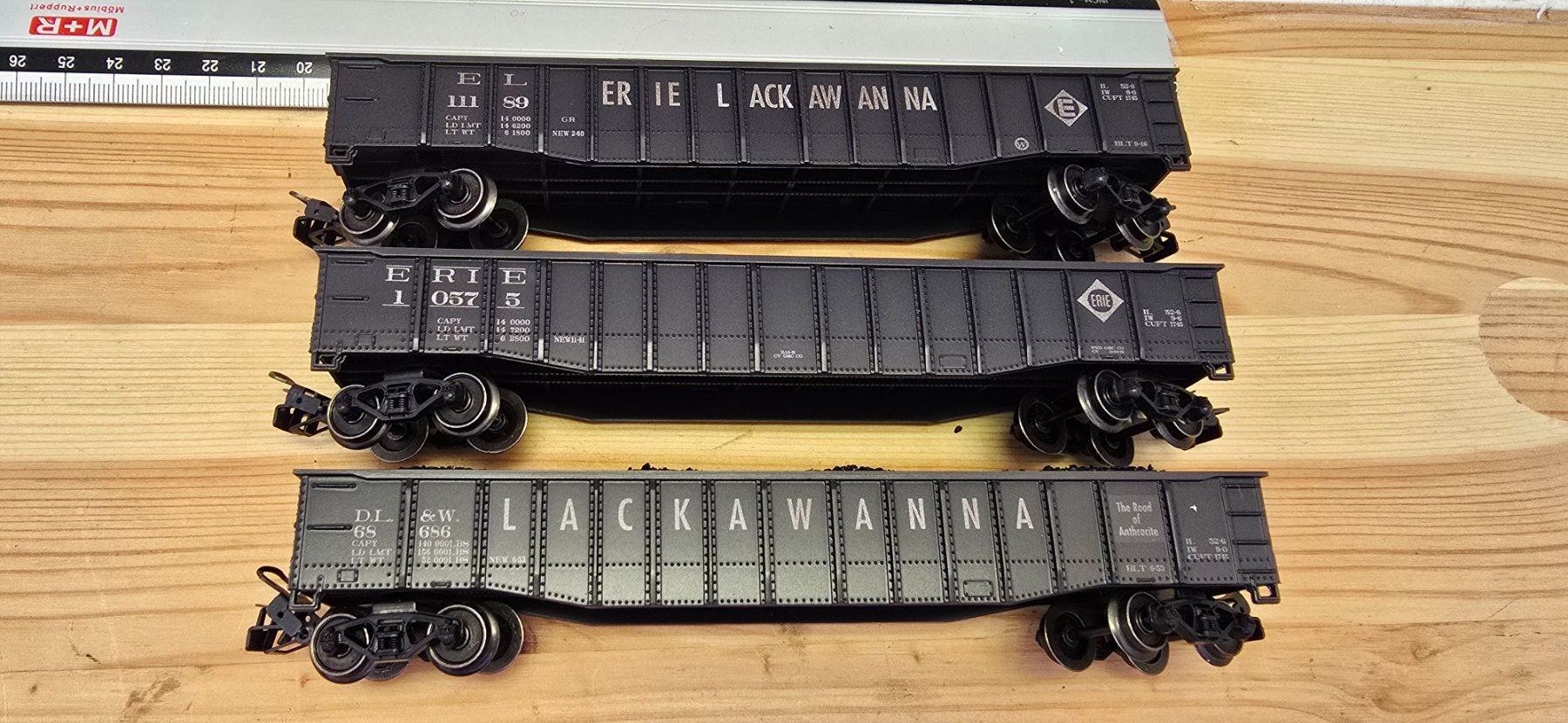 Märklin Modellini di ferrovie: Märklin 47741 Wagen-Set ´Anthrazitkohle-Transport´ – Nuovo (secondo la descrizione) da Büsserach venduto da ModellbahnDepot 3