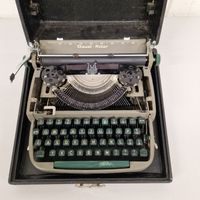 Vintage Reiseschreibmaschine Travel-Riter, Top Zustand!