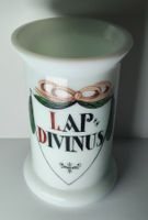 Apothekergefäß Porzellan DIVINUS Dekor Vintage 11cm