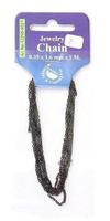 Kette 0.35mm schwarz