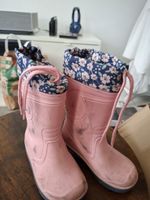 Gummistiefel Rosa Grösse 24/25 gebrauchter Zustand