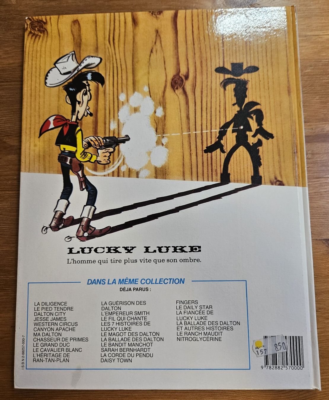 Fumetti: Lucky Luke N 57 E.O. (T.B.E.)  Nitroglycérine – Usato da Prévonloup venduto da bitume1975 2