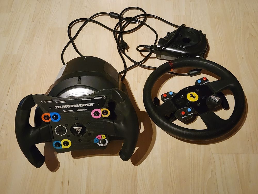 Thrustmaster T GT II Wheelbase 2 Lenkräder (Gebraucht) in Wohlen AG für ...