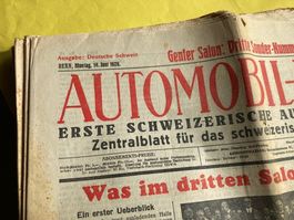 Automobil - Revue, Bern, Montag, 14. Juni 1926