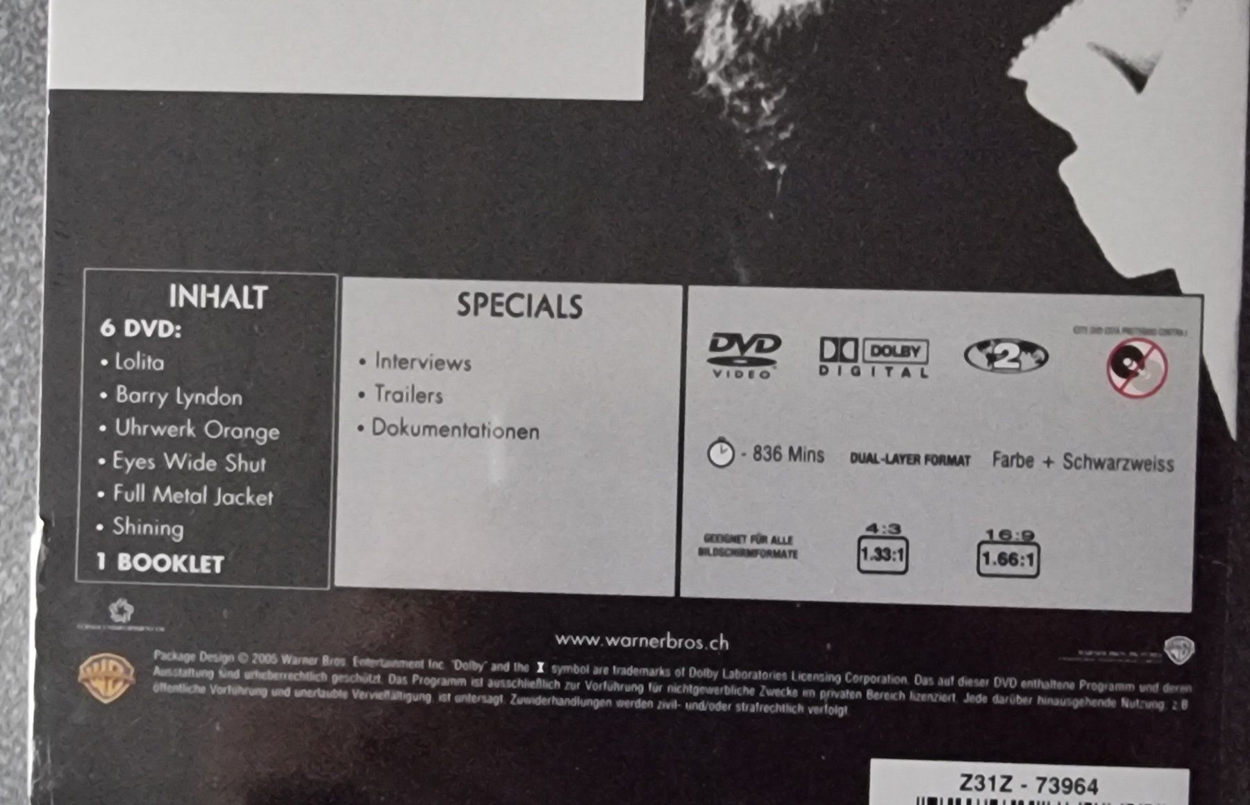 Tutti i DVDs: DVD Sammlerbox Stanley Kubrick in Blechdose – Nuovo e nell'imballaggio originale da Oetwil am See venduto da fineli2 2
