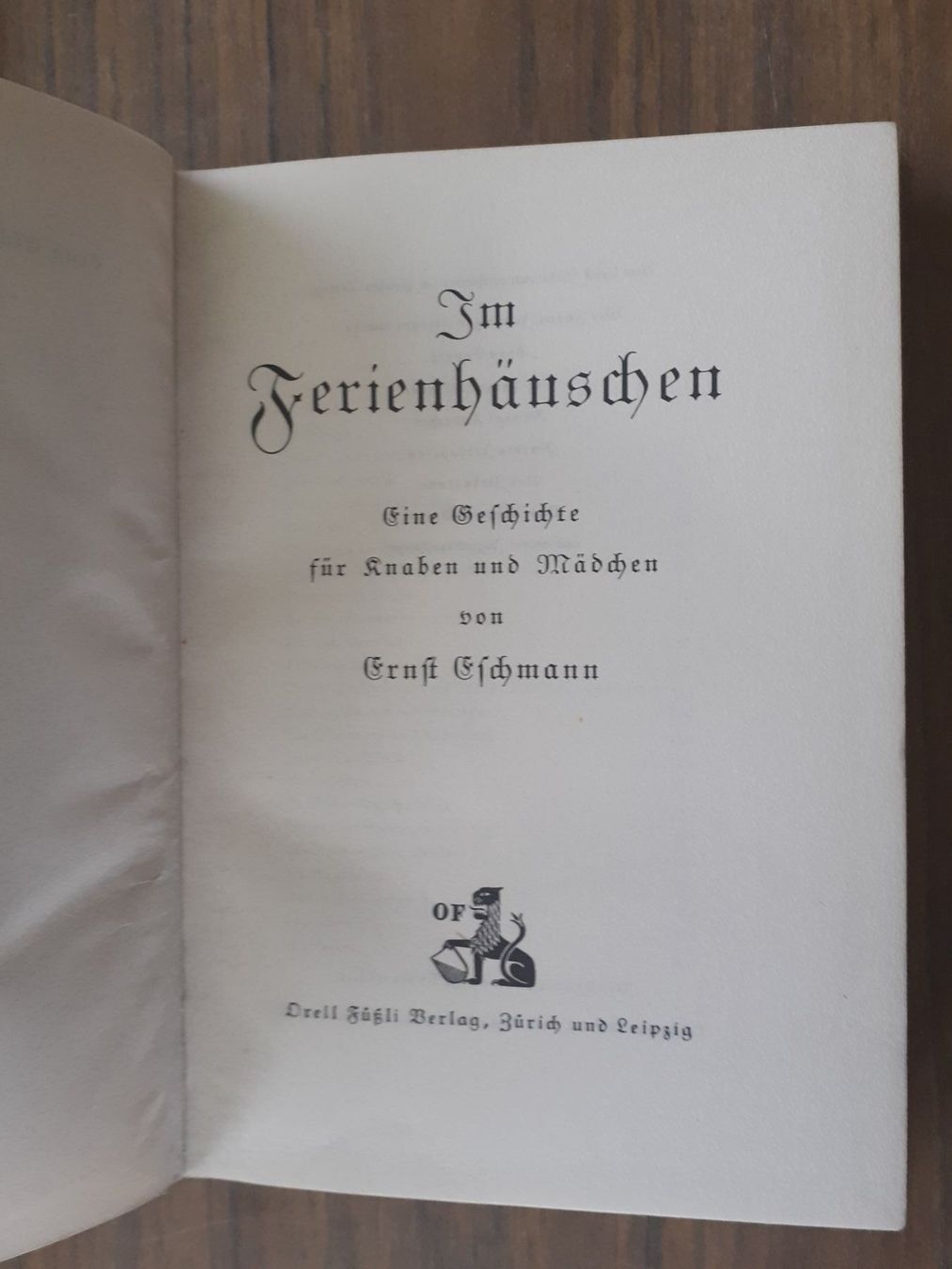 Libri: Kinderbuch 1929 - Im Ferienhäuschen – Usato da Mörschwil venduto da lindaswunderkiste 1
