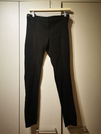 MassimoDutti Damen Hose Skinny fit schwarz Grösse S
