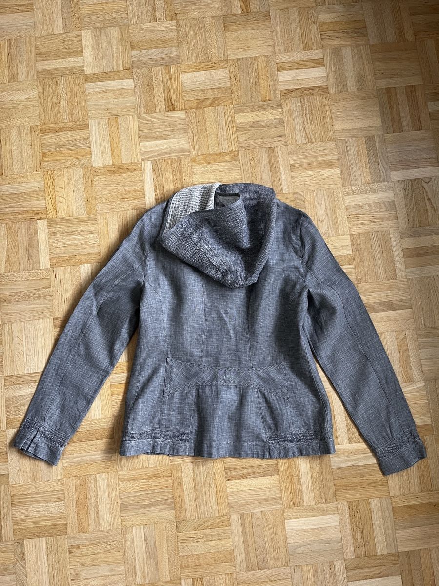 Nile Giacche: Nile Leinenjacke mit Kapuze, Grösse S – Usato da Zürich venduto da Kleanthy 4