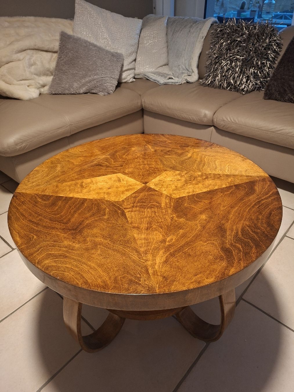 Tavoli: Runder Art Deco-Couchtisch  – Usato da Freienbach venduto da sin_2qm7 1