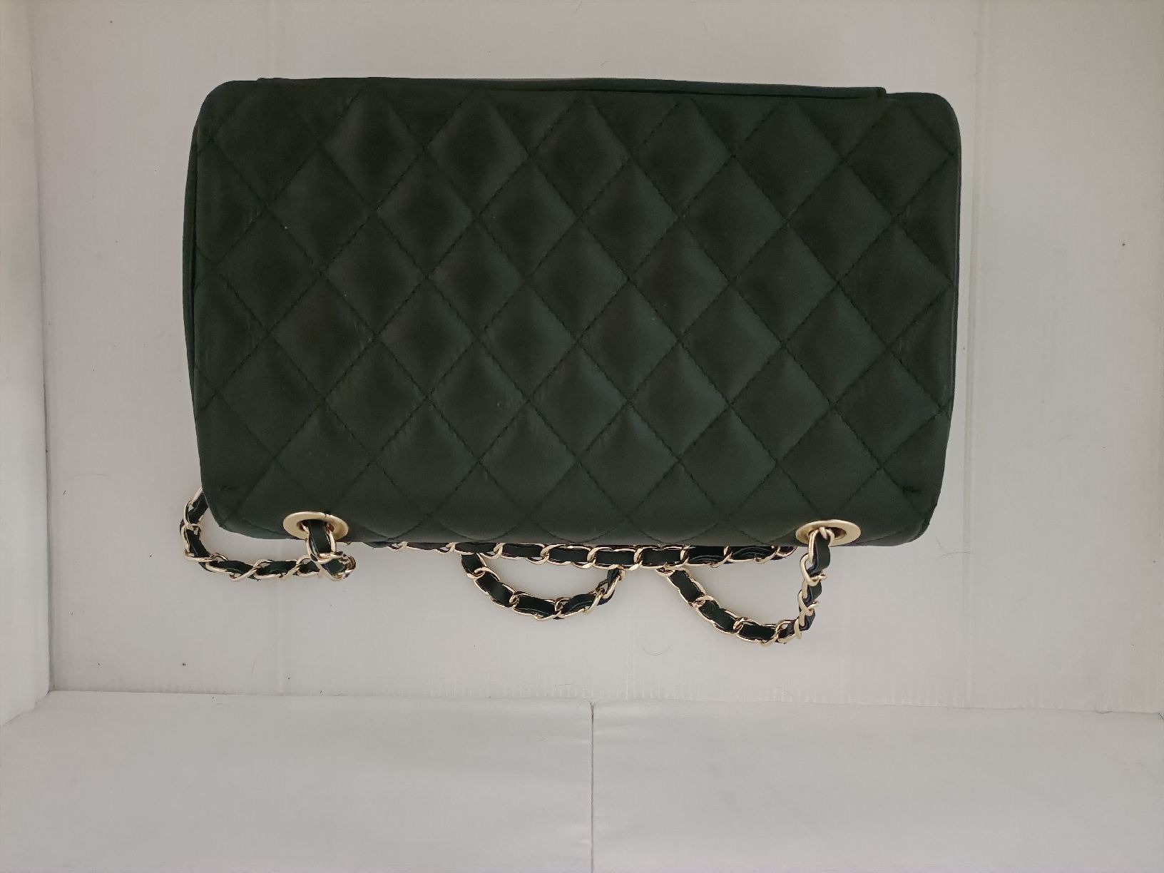 Borse da donna: Elegante Stepptasche Echt Leder Schwarz – Usato da Chur venduto da ChabaNala 2