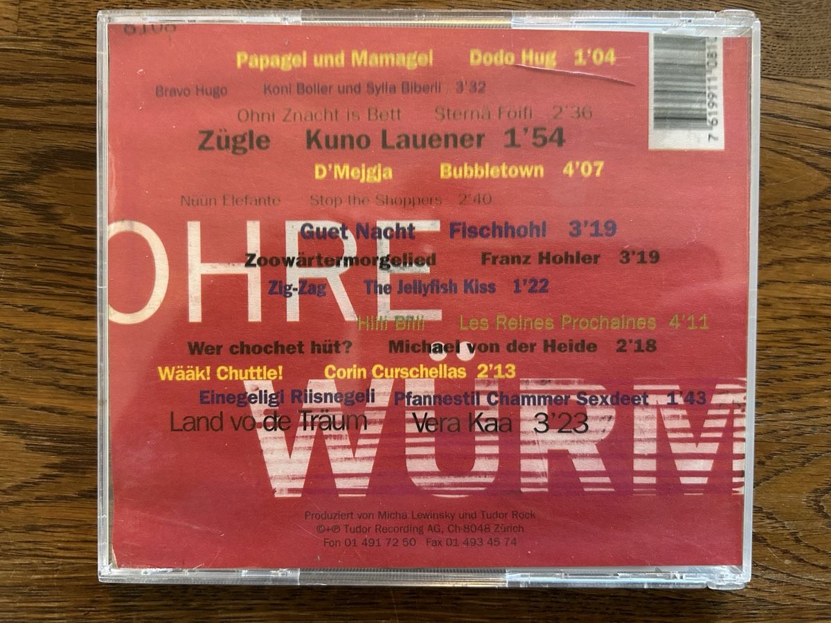 CD: CD Ohre Würm 14 neue Kinderlieder von Schweizer Bands – Usato da Wolhusen venduto da eve_m6cg 2
