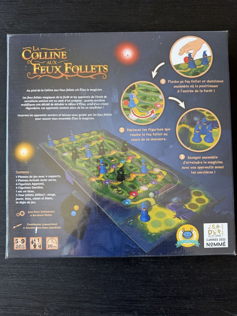 Giochi: La colline aux feu follet – Nuovo e nell'imballaggio originale da Neuchatel venduto da frp_ncm6 1