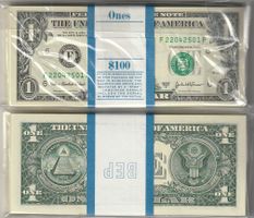 1 Dollar 2003  100 stk original pak unz bankfriesch
