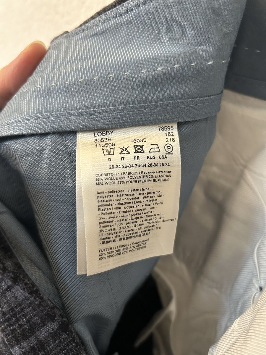 Drykorn Pantaloni: DRYKORN Checked Wool Trousers Gr. 34 – Nuovo (secondo la descrizione) da Zürich venduto da mai_sxv7 2