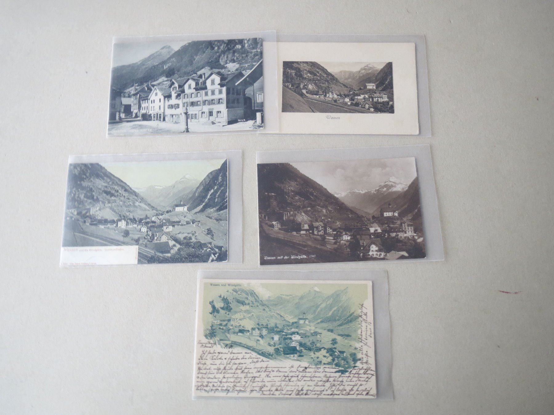 Cartoline postali: Wassen - 350 alte Ansichtskarten – Usato da Tagelswangen venduto da Miski 3