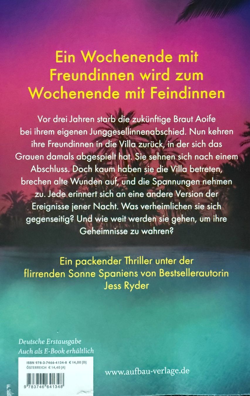 Bücher: Jess Ryder - Die Villa – Gebraucht aus Zäziwil von kreative-ideen 1