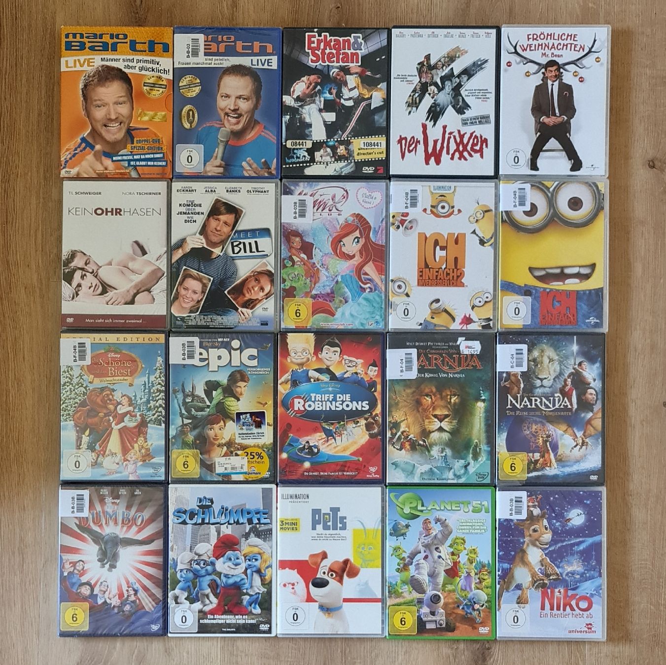 Tutti i DVDs: 120 DVD & 12 Bluray Bundle – Nuovo (secondo la descrizione) da Lengnau BE venduto da Spahrtakus 2