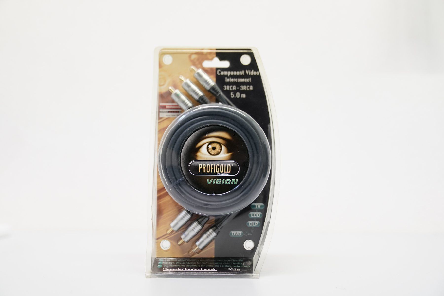 Profigold Cavi: Component Video Kabel 5 Meter Profigold – Nuovo e nell'imballaggio originale da Hochdorf venduto da av-electronics