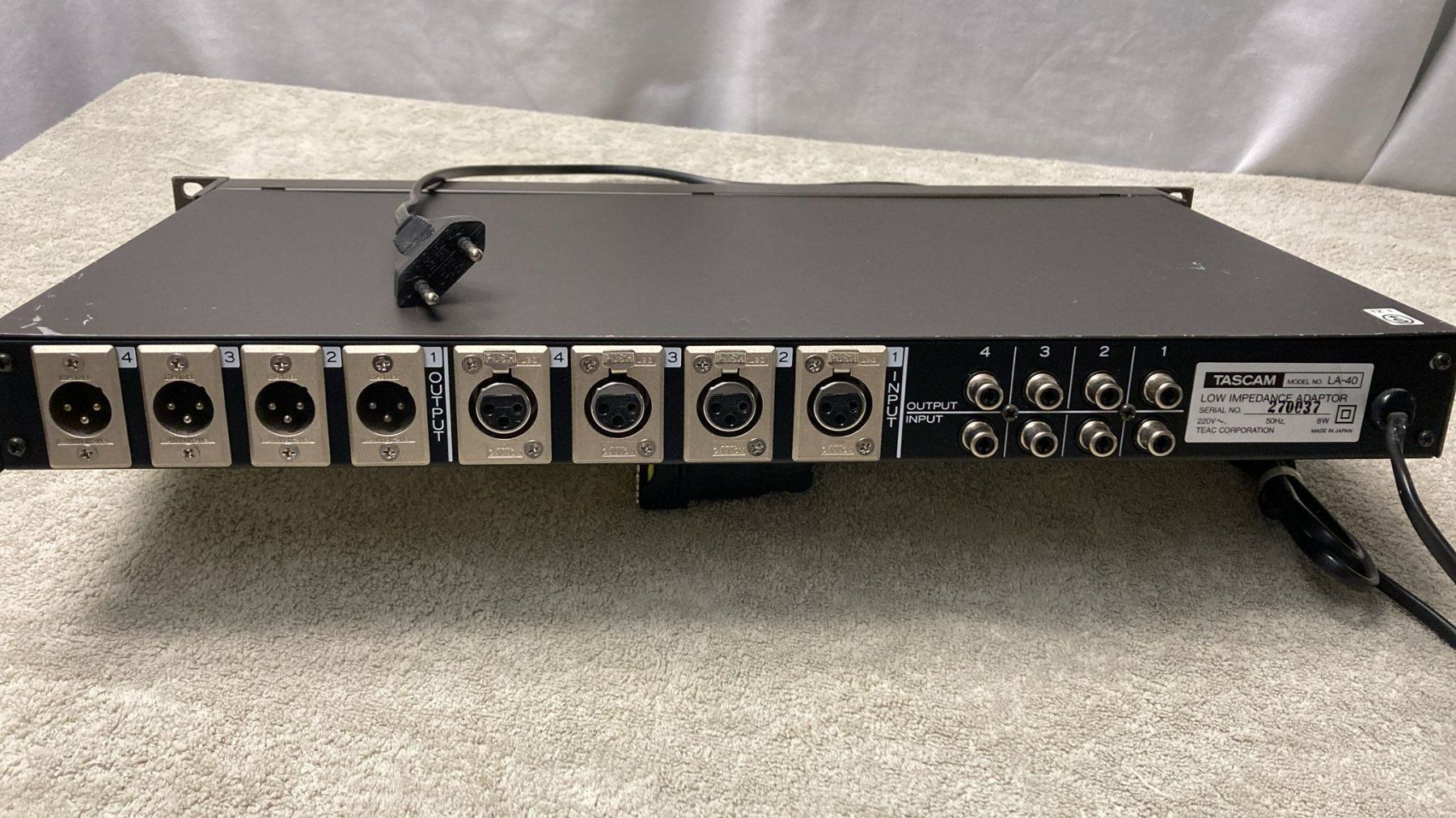 Tascam Convertitori: Tascam-LA40 Konverter – Usato da Dietikon venduto da Rima57 6
