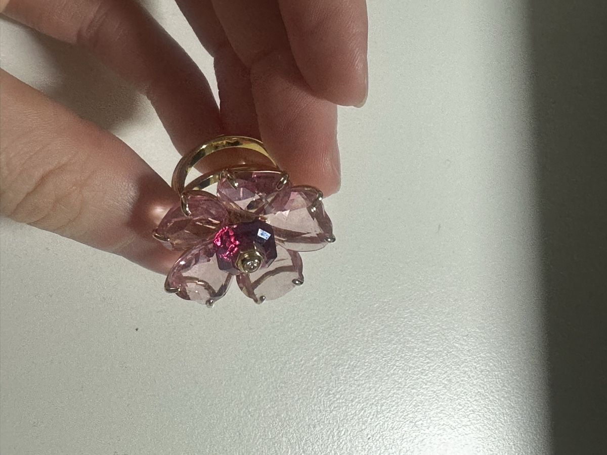 Swarovski Ringe: Idyllia ring Blume Rosa Grösse 55 – Neu (gemäss Beschreibung) aus Baar von leo_h878 3
