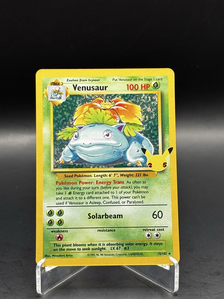 Pokémon Carte collezionabili: Bisaflor Celebrations EN Pokémon Karte – Nuovo (secondo la descrizione) da Magden venduto da LegacyCards