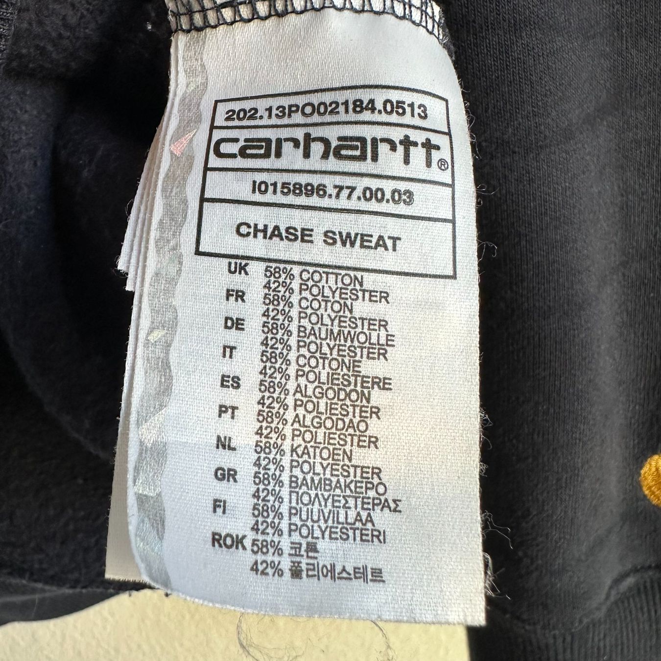 Maglioni & Felpe: Carhartt Chase Sweat Pullover Gr. S – Usato da Luzern venduto da fairflip 2
