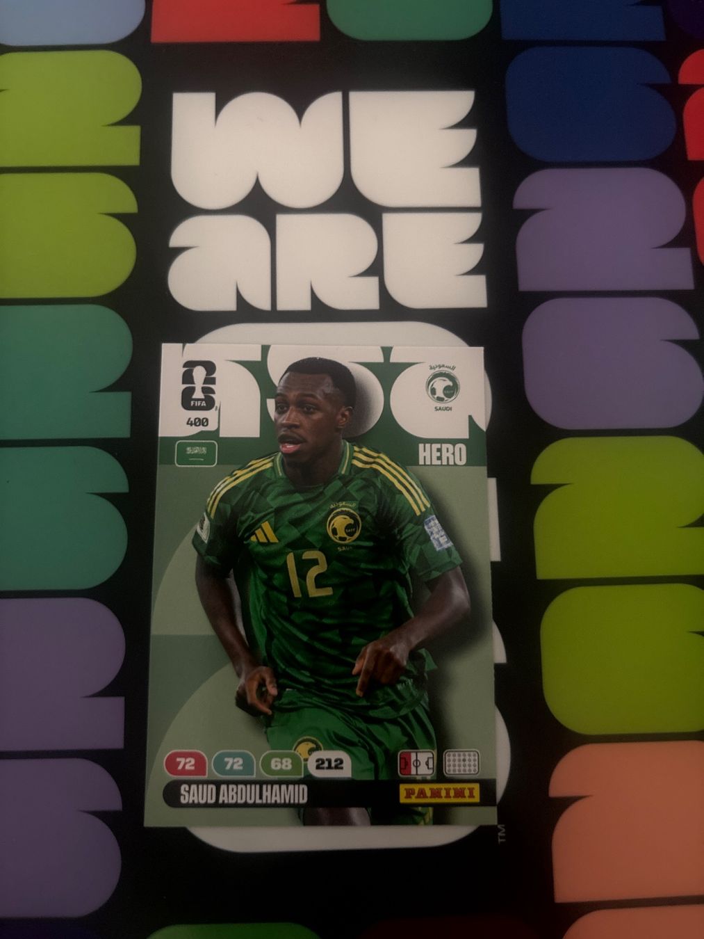 Topps Sammelbilder & Trading cards: Panini World Cup 2026 Saud Abdulhamid #400 – Gebraucht aus Basel von 19dome87
