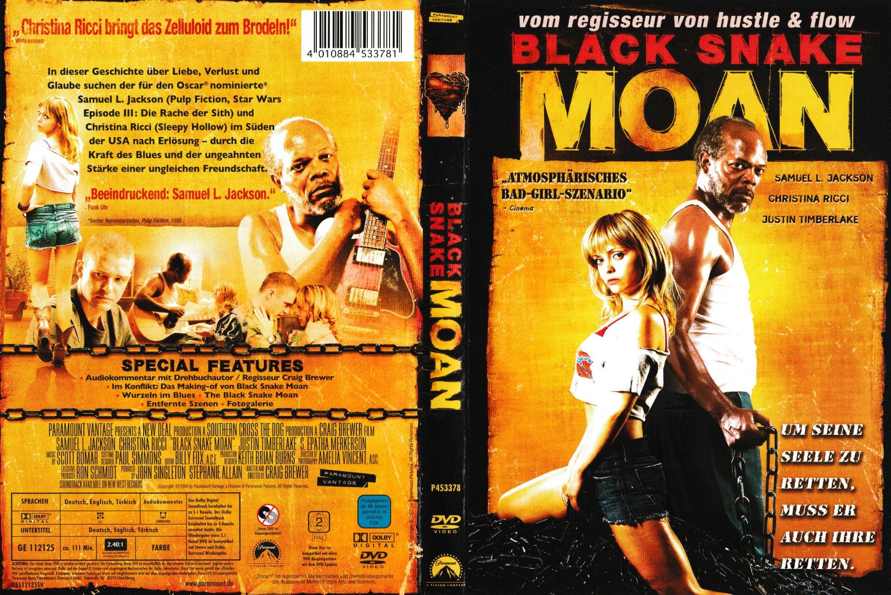 Tutti i DVDs: DVD - Black Snake Moan – Usato da Langnau am Albis venduto da MediaRescuerKeLoX