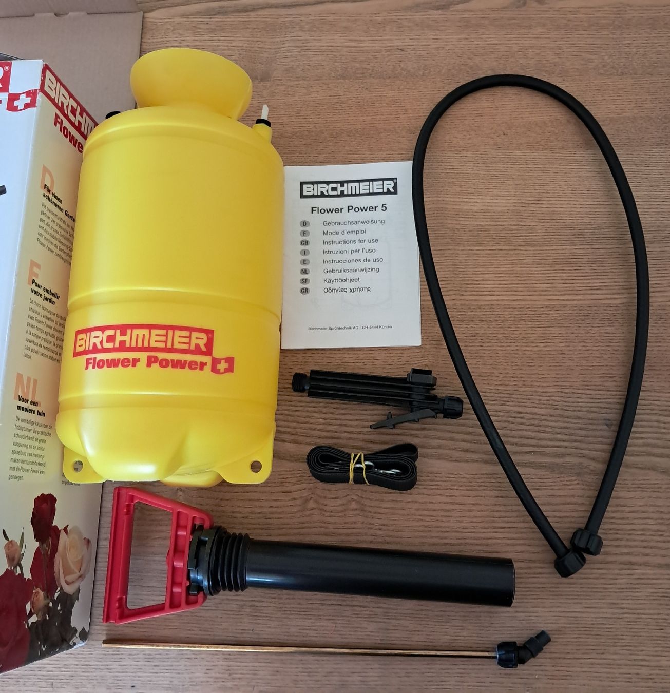 Tecnologia medica: Birchmeier Flower Power 5 Gartenspritze – Usato da Adlikon b. Andelfingen venduto da Kraemse 3
