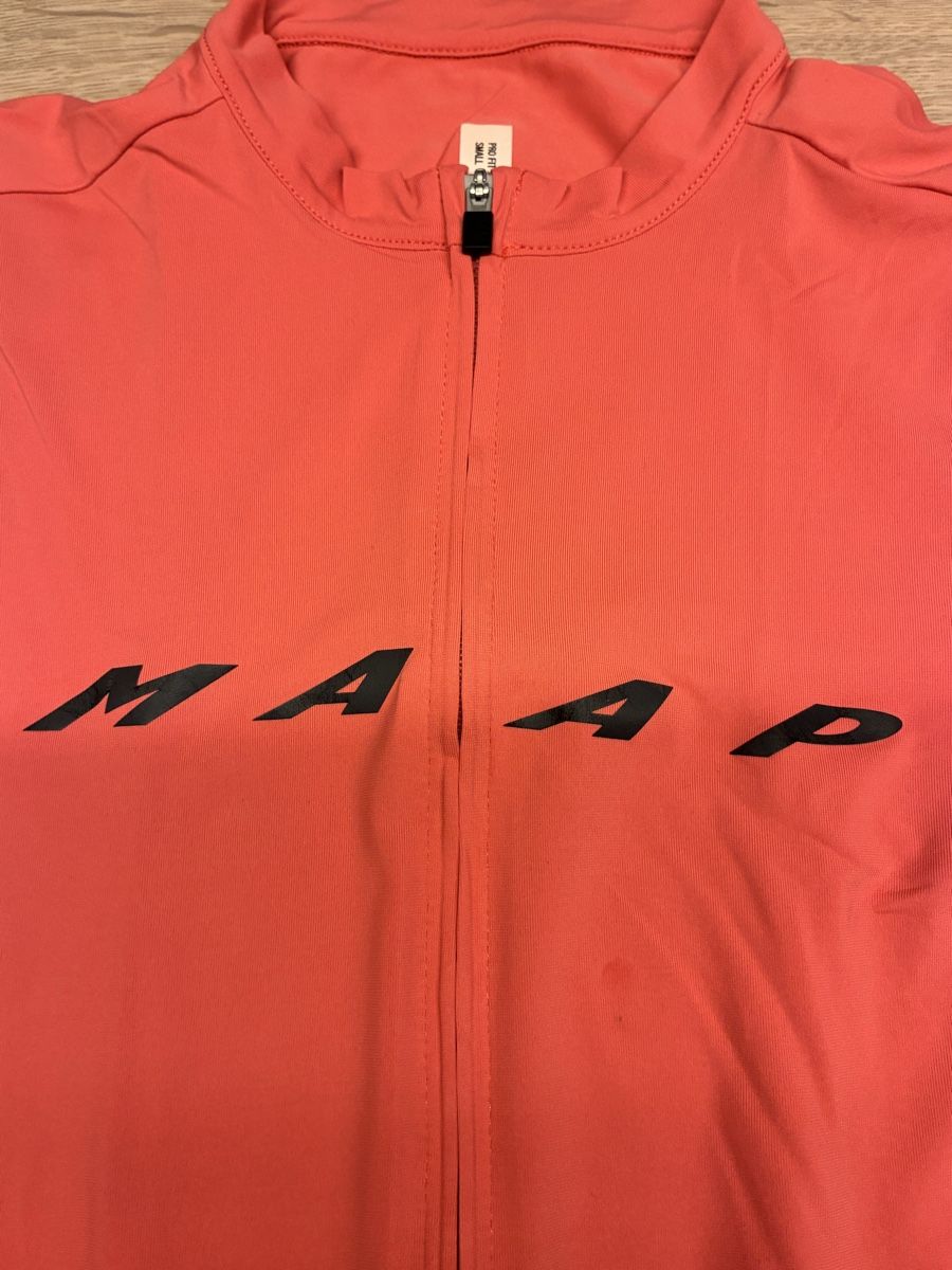Canottiere & Pantaloni: MAAP 2.0 evade pro Jersey S maglia rosa – Usato da Thun venduto da Makki83 3