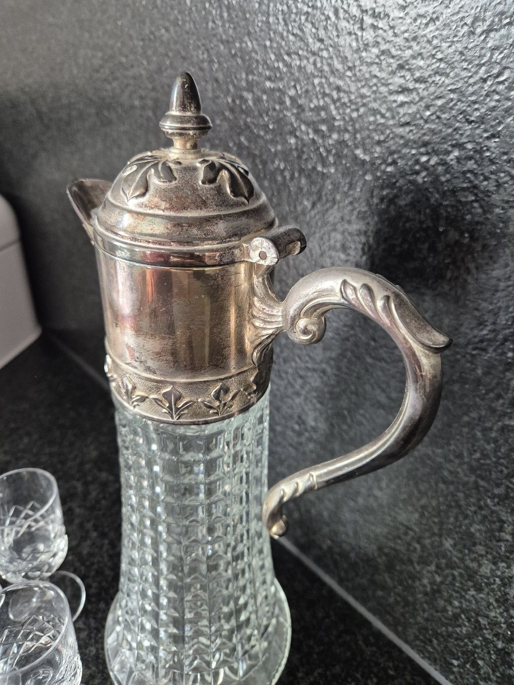 Caraffe: Glasskaraffe und Gläser – Usato da Obergerlafingen venduto da Country-Living 5