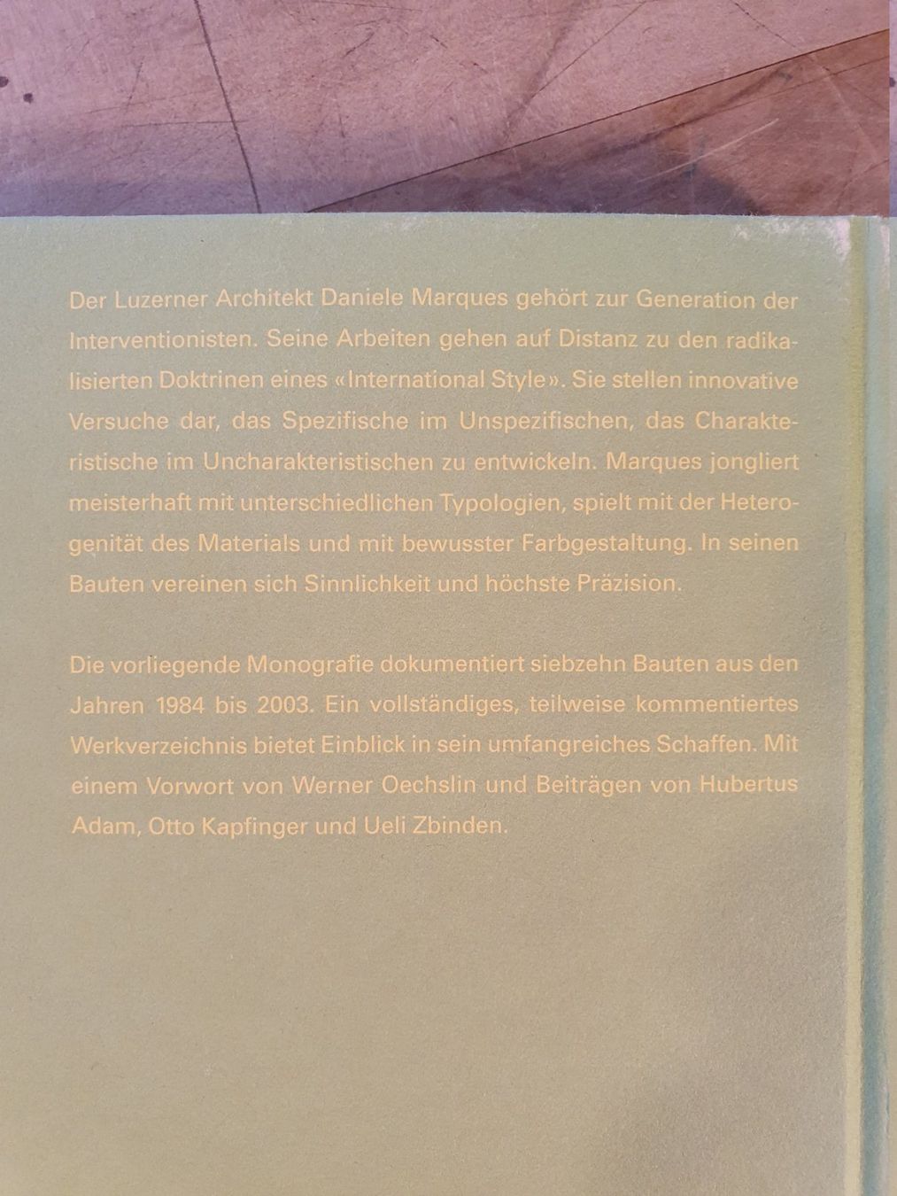 Libri: Daniele Marques – Usato da Zürich venduto da loosebone 7