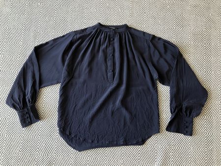 Globus schöne Tunika/ Bluse Seide  34 locker geschnitten