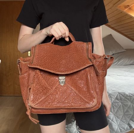 Sac Petite Mendigote en cuir véritable