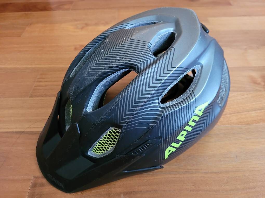 Alpina Caschi: Alpina Kinder Velohelm, 51-56 cm – Usato da Urdorf venduto da Free-Lancer