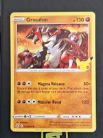 Groudon - Pokemon Holo Celebrations 25th Anniversary