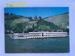 Ansichtskarte Schiff Rex Rheni, 1981