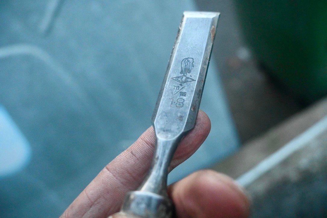 Alle Werkzeuge: ANTIKER " Elefant "   STECHBEITEL länge 21cm breite 18mm – Gebraucht aus Pfaffhausen von mono_rec 4