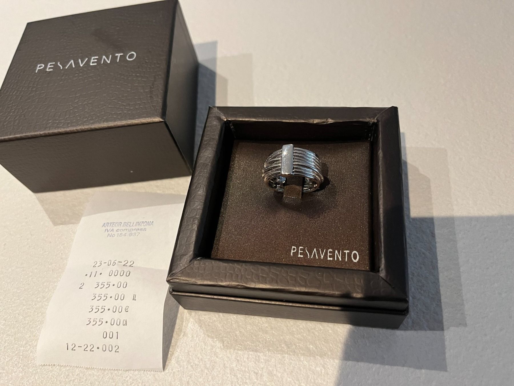 Anelli: neu original PESAVENTO ring – Nuovo (secondo la descrizione) da bellinzona venduto da zeus6535