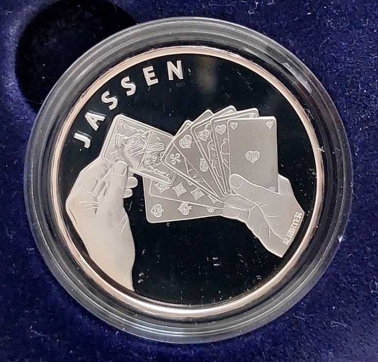 Tutti le monete: 20 Franken 2014 Silber pp Jassen Box – Nuovo (secondo la descrizione) da Arch venduto da moneyswiss 1