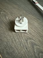 Steckeradapter T15 auf zwei Steckdosen weiss gebraucht