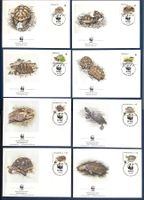 1991-92 - FDC Monaco / Venezuela Schildkröte 2 Sätze