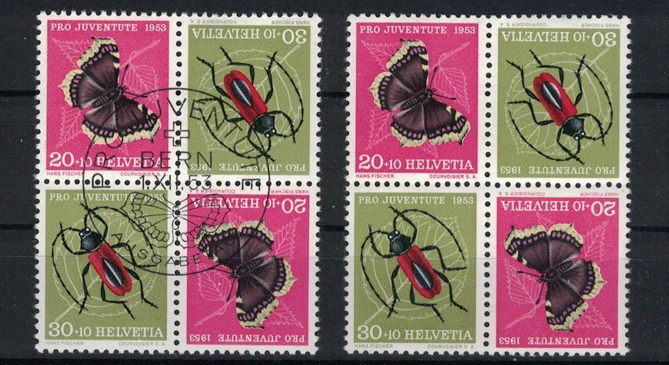 Tutti i francobolli: Z41/II  Ersttagstempel und Postfrisch ** – Nuovo e nell'imballaggio originale da Birsfelden venduto da jas54